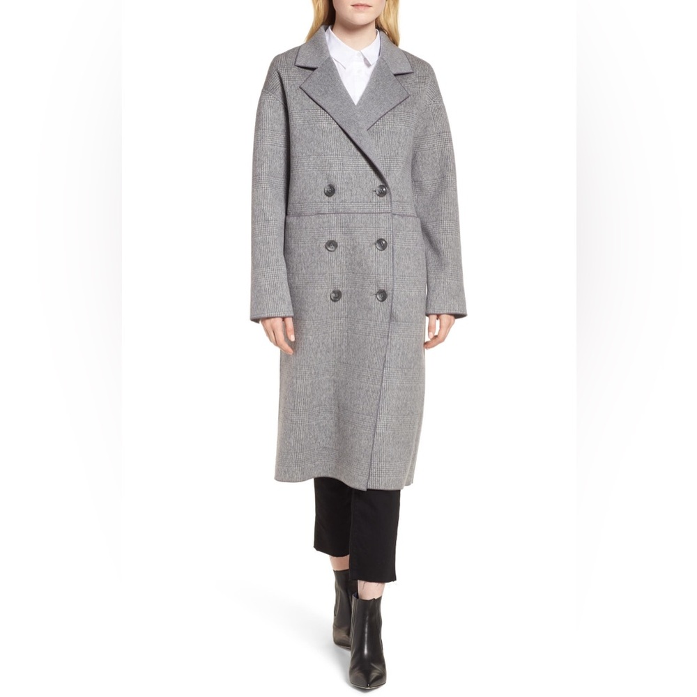 Trina Turk Charcoal Wool Blend Jacket